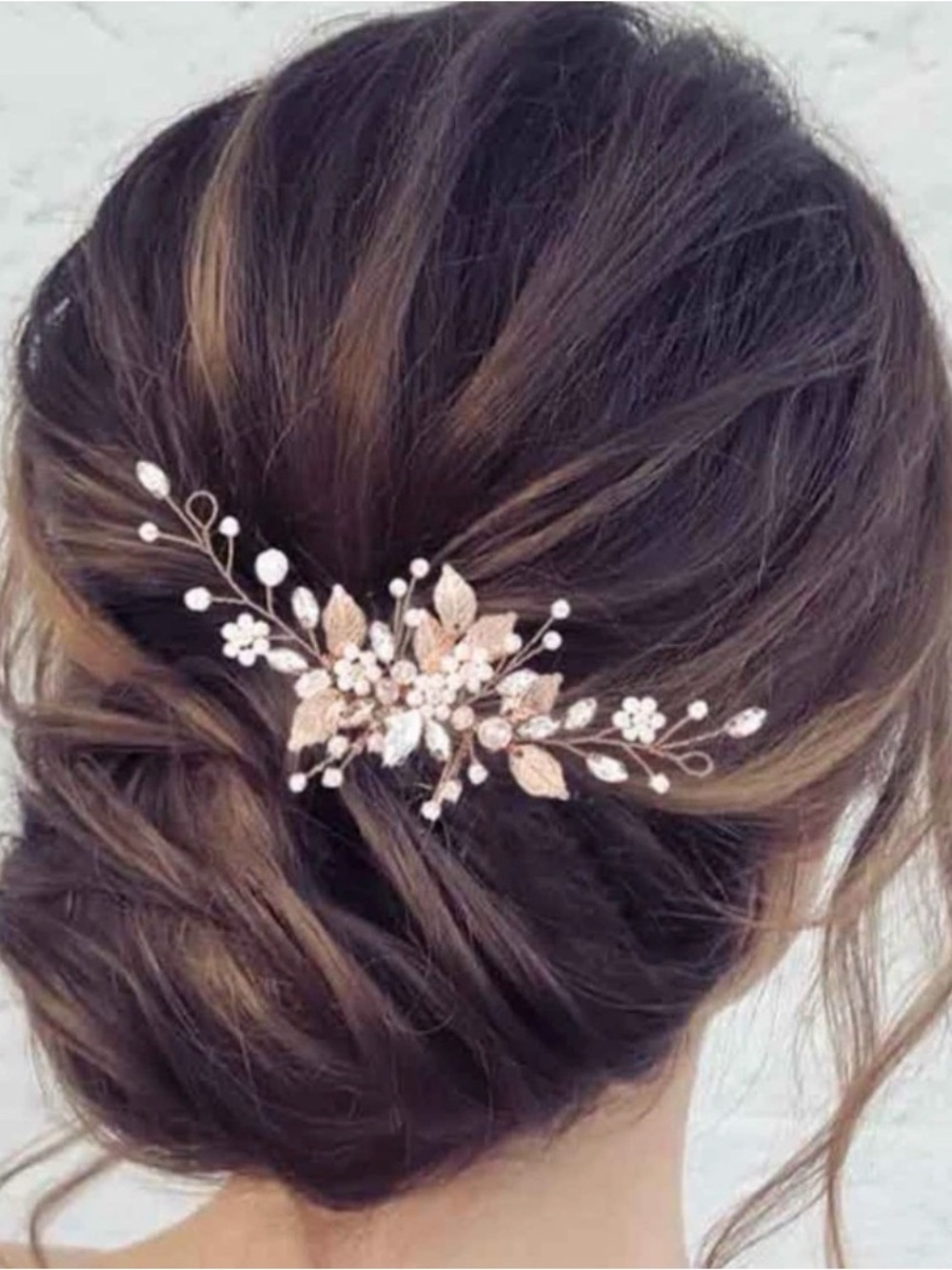 Bridal & Party Elegant Rhinestone Hair Pin Accessory Comb